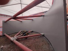 中國水利水電第六工程局哈機廠句容肘管防腐